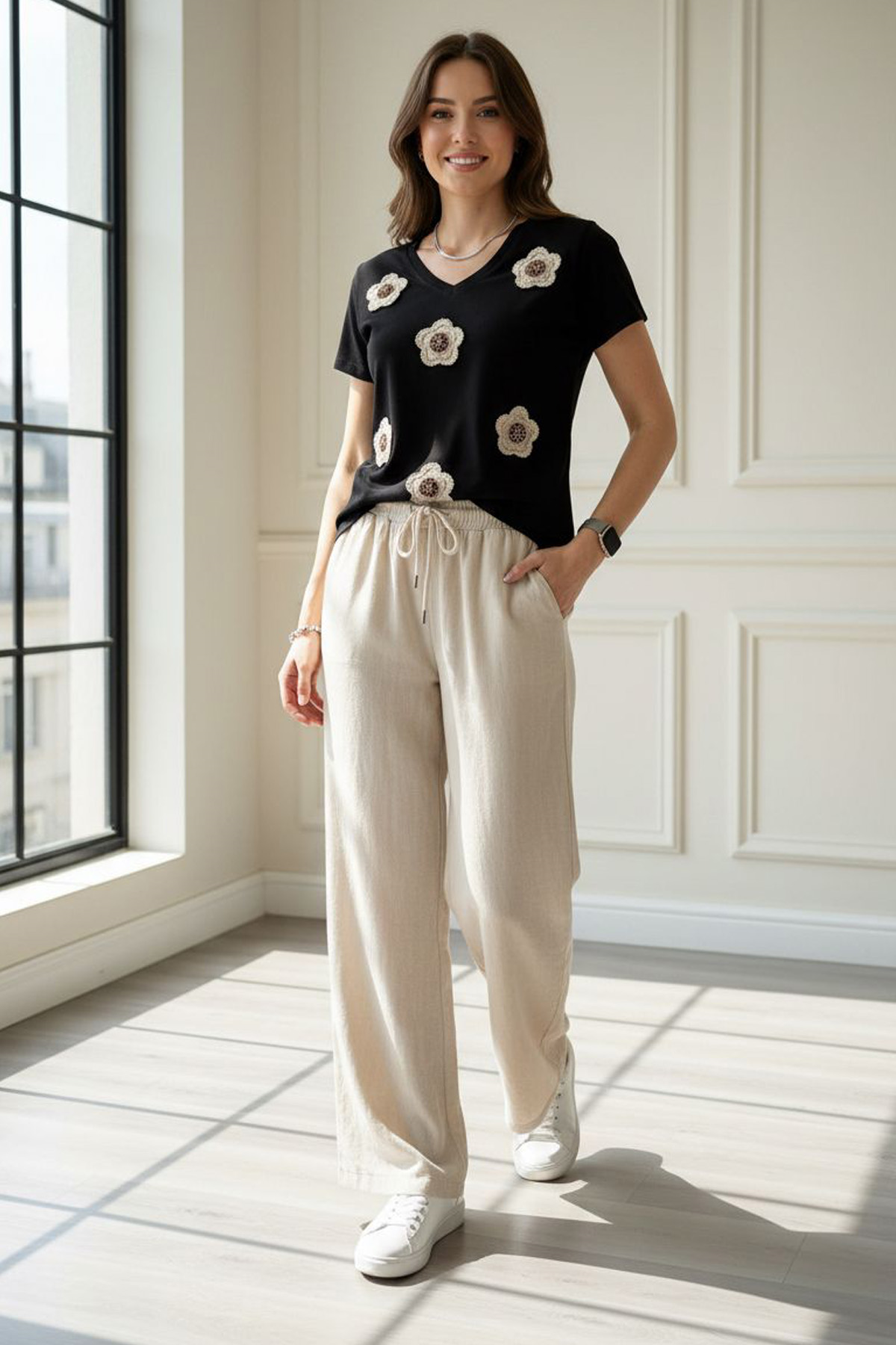 Luna Elegance Bol Paça Pantolon KombinİNTAGRAM KOMBİNLERİİSTANGÜL BUTİK