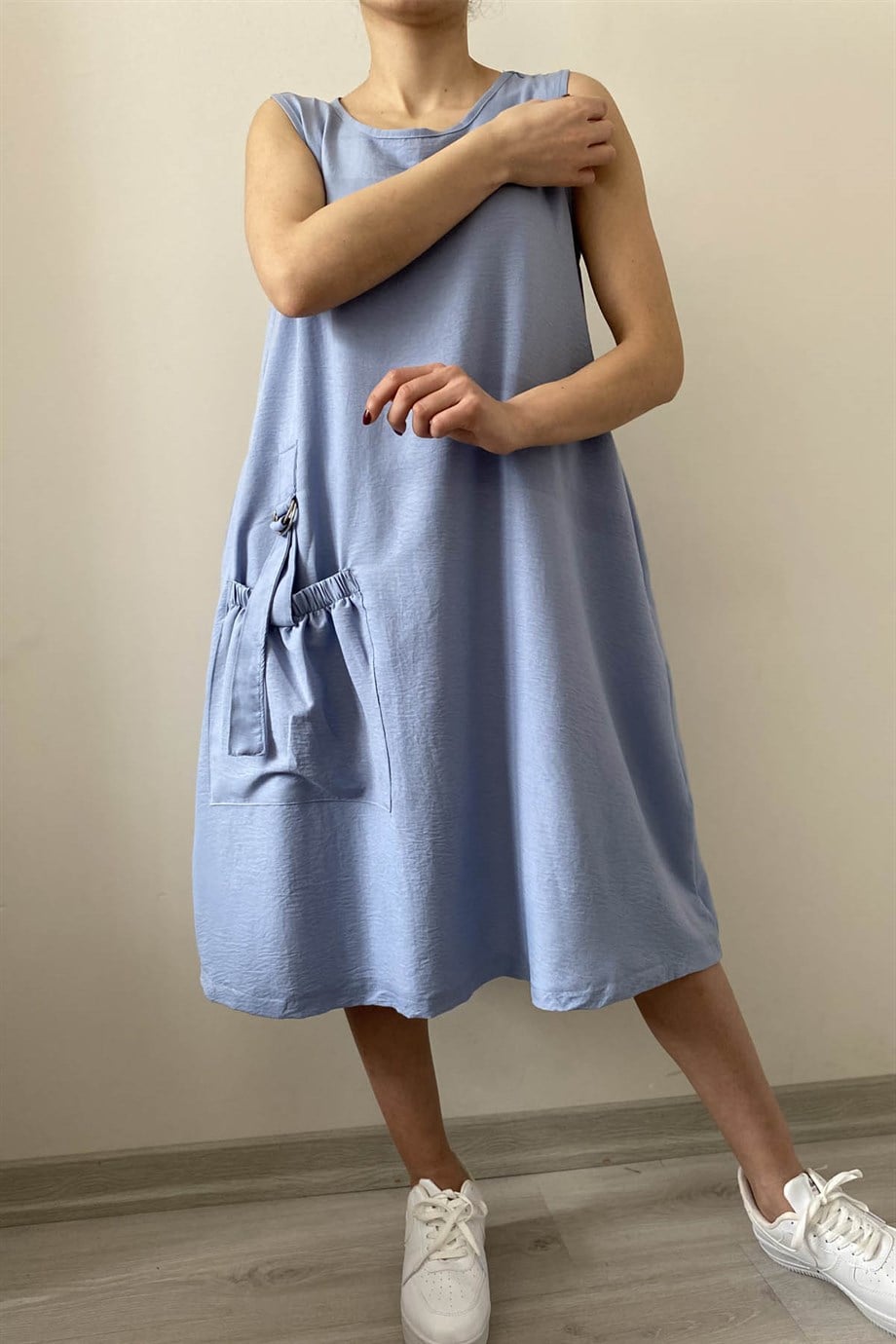 Torba Cep Saten Elbise