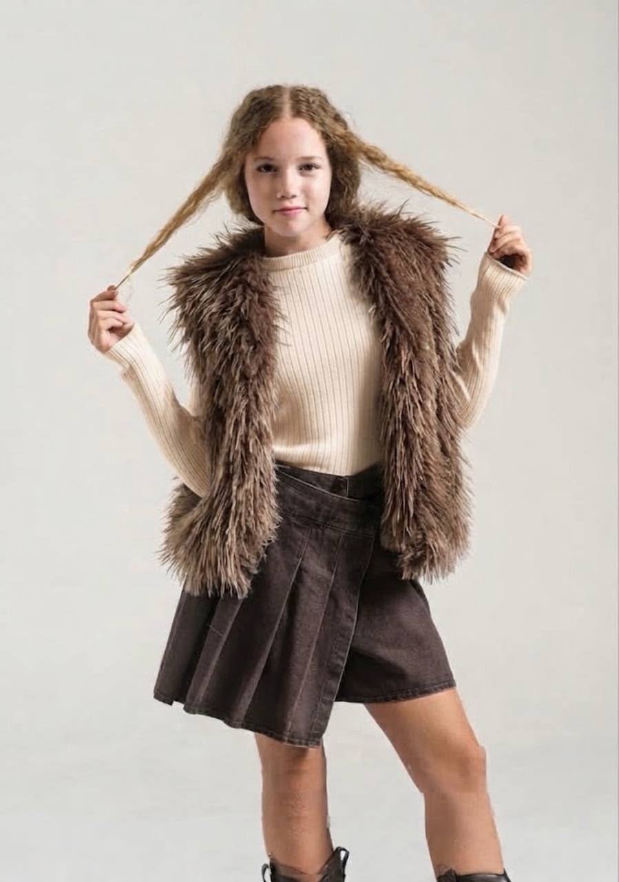 Locco Triko Crop Kazak 8880