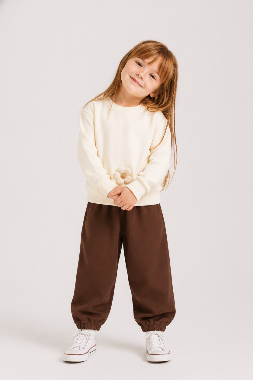 NK Çicekli Desenli Sweat 32615