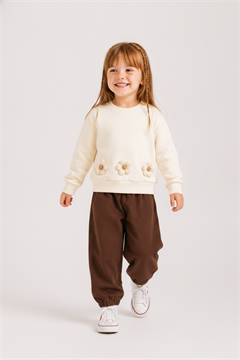 NK Çicekli Desenli Sweat 32615