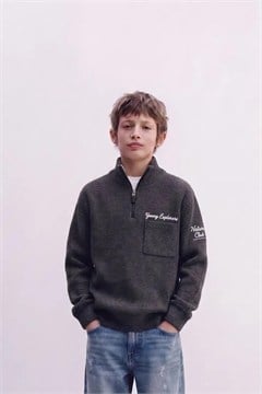 RG Balıkçı Yaka Selanik Sweat RG3727