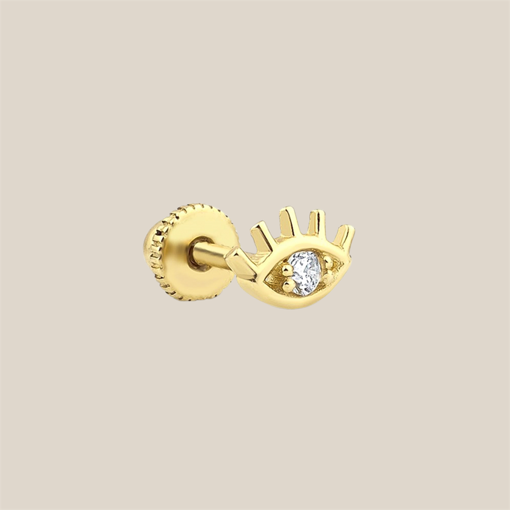 Mini Göz Altın Tragus