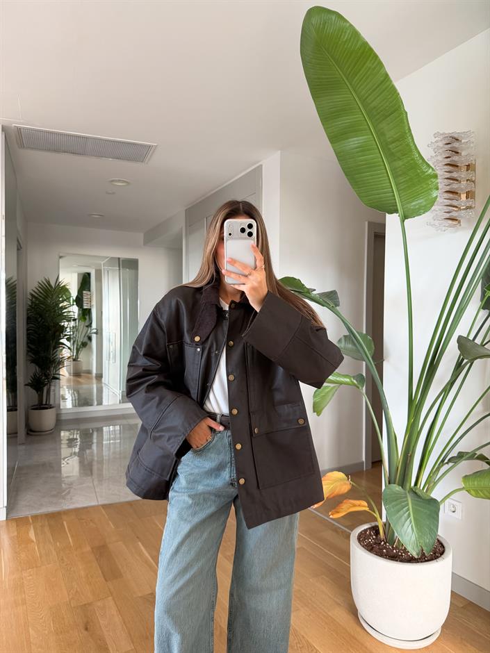  Owen Mumlu Ceket - Kahve