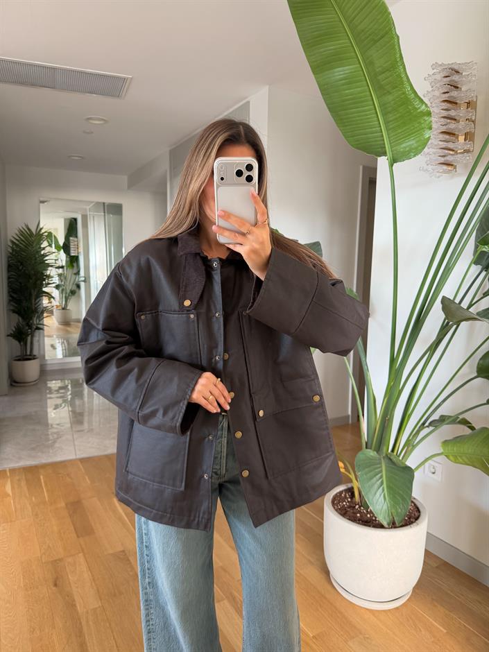  Owen Mumlu Ceket - Kahve