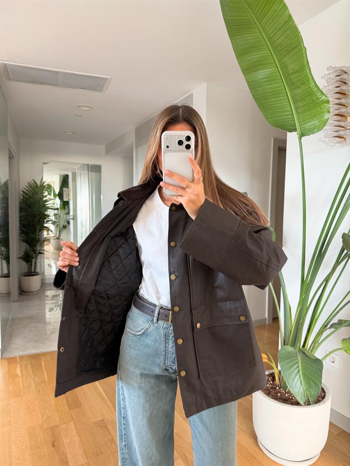  Owen Mumlu Ceket - Kahve