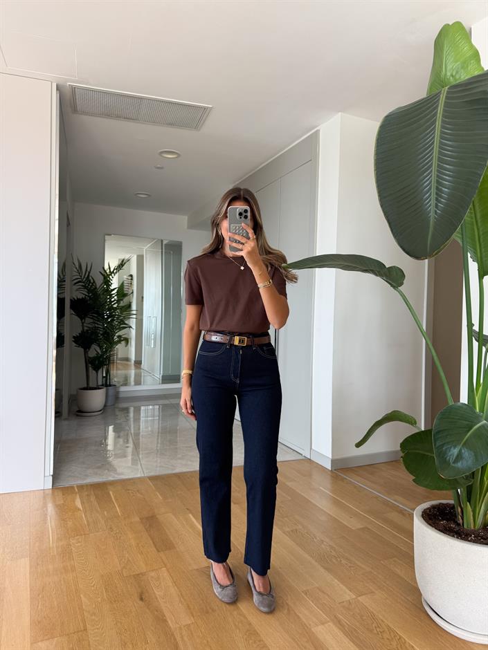 Adrey Boyfit Jean - Lacivert