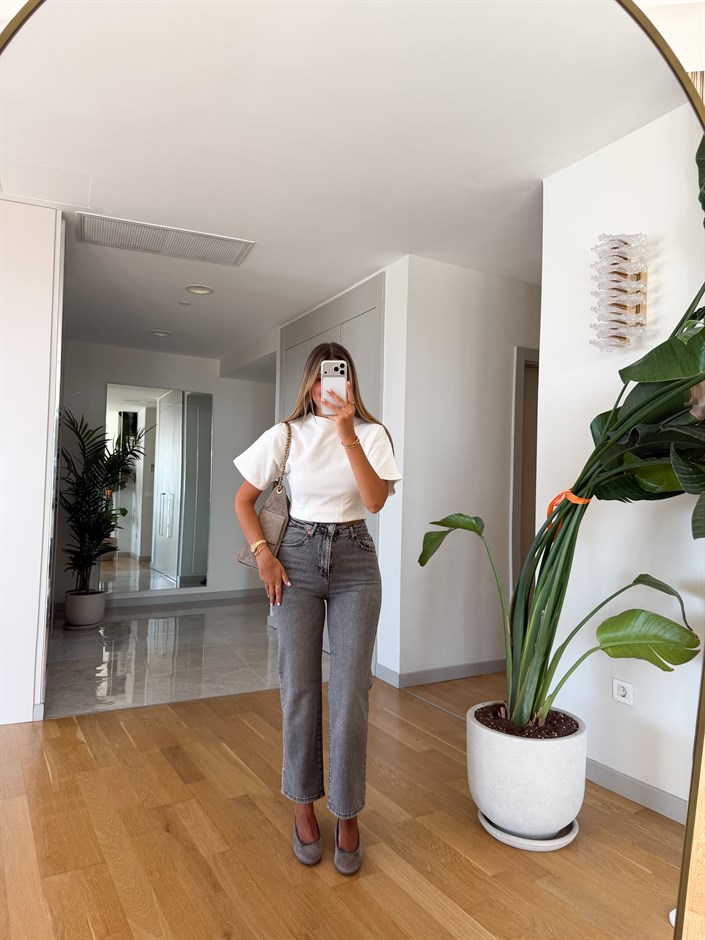 Amaris Boy Fit Jean - Gri