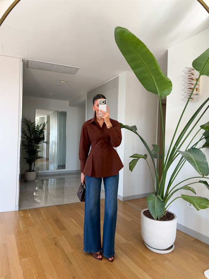 Animon Yüksek Bel Jean -  Orta Mavi