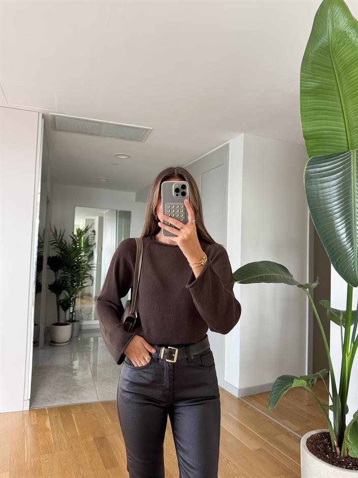 Annie Triko Kazak Kahverengi