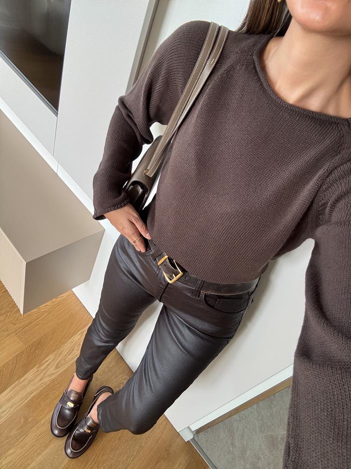 Annie Triko Kazak Kahverengi