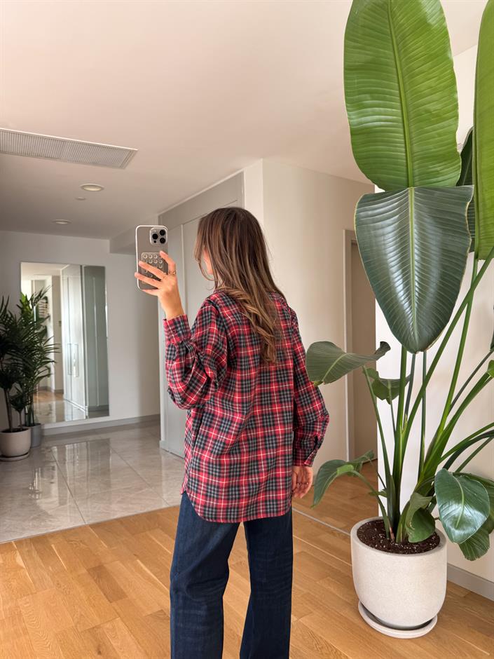 Biana Ekoseli Gömlek