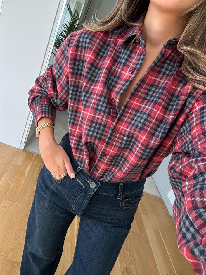 Biana Ekoseli Gömlek