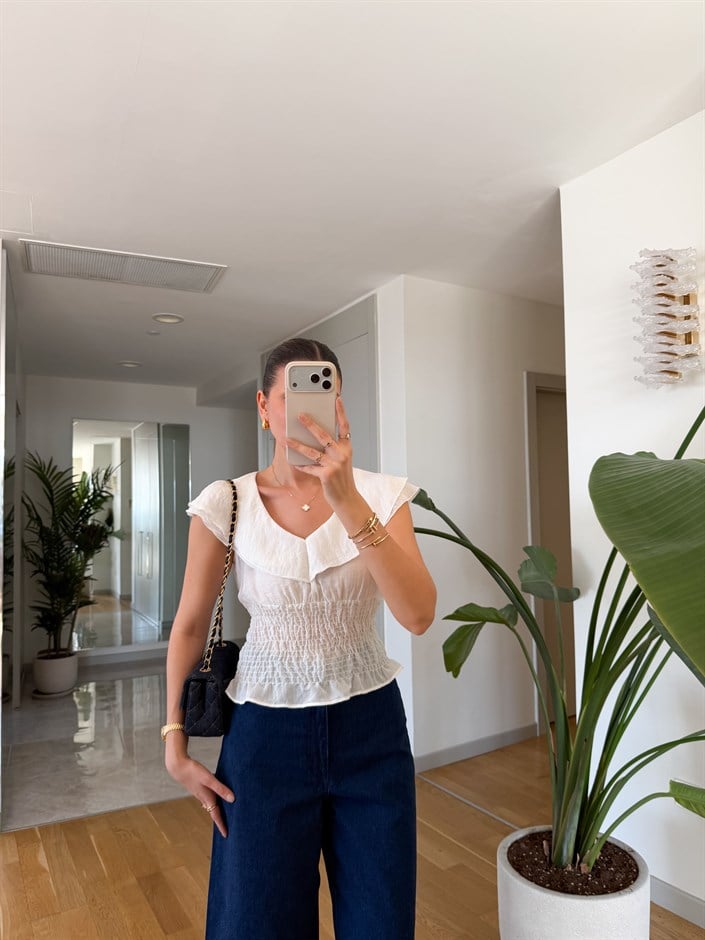 Calida Gipeli Bluz - Ekru