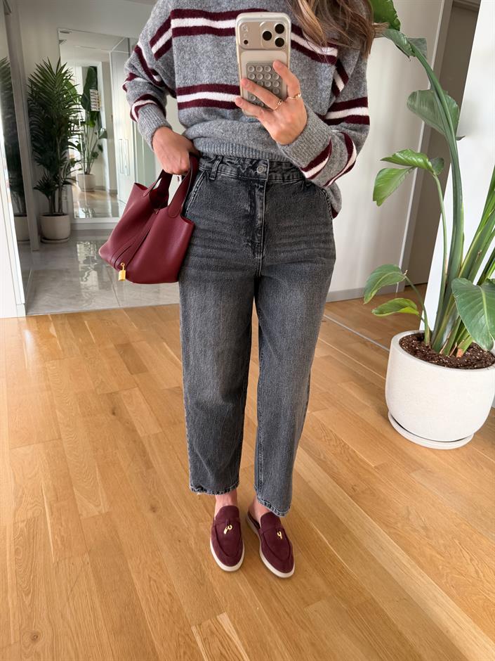 Cardie Skater Fit Jean - Gri