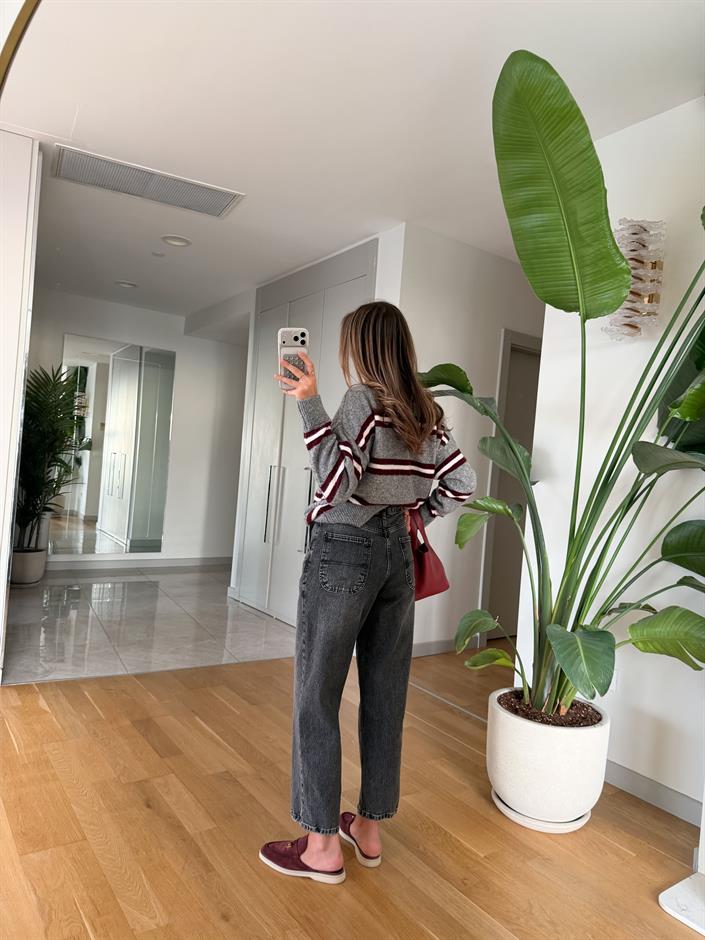 Cardie Skater Fit Jean - Gri
