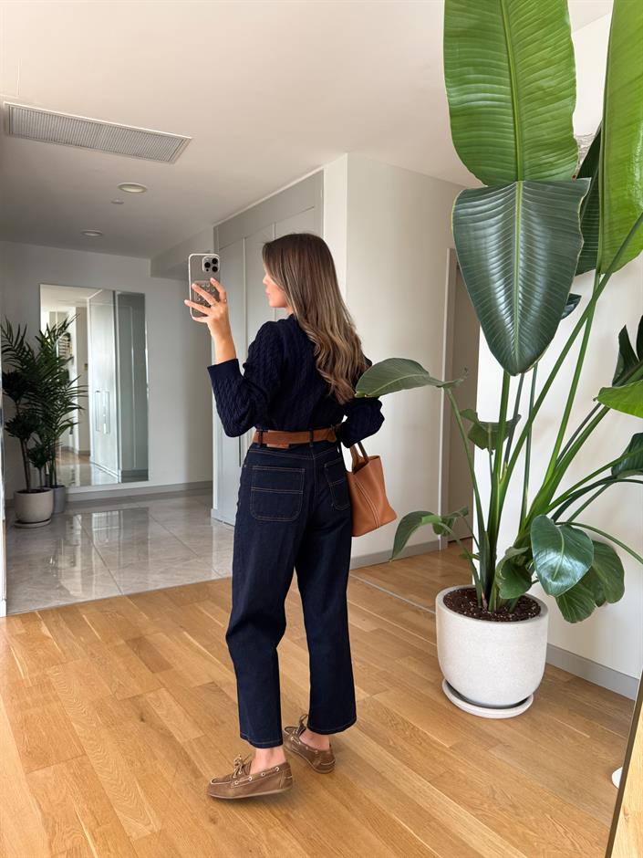 Cardie Skater Fit Jean - Koyu Lacivert