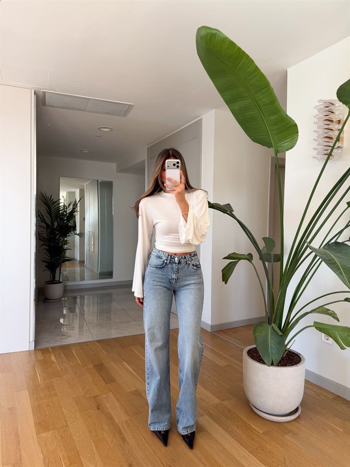 Carte Straight Jean - Açık Mavi