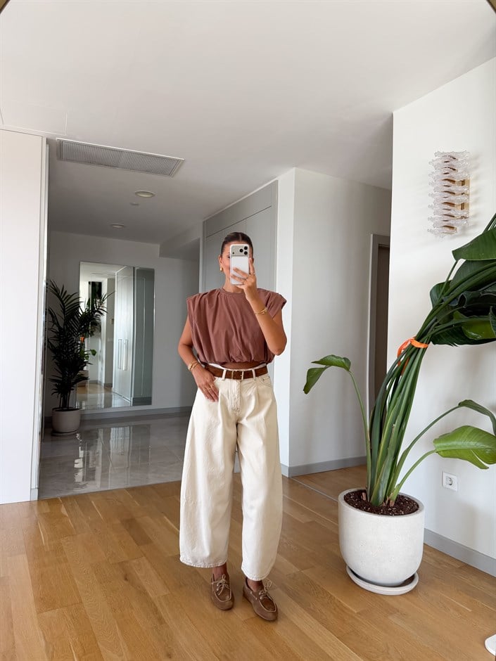Cs Barrel Kesim Jean - Naturel