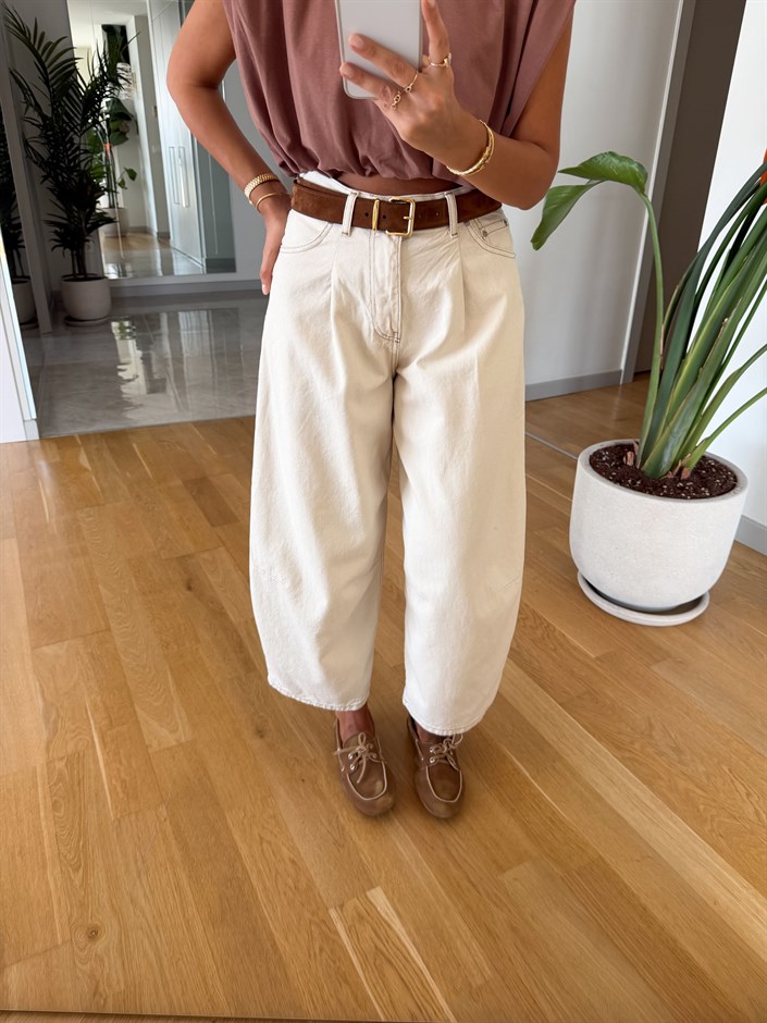 Cs Barrel Kesim Jean - Naturel