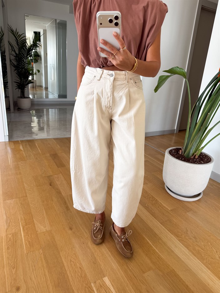 Cs Barrel Kesim Jean - Naturel