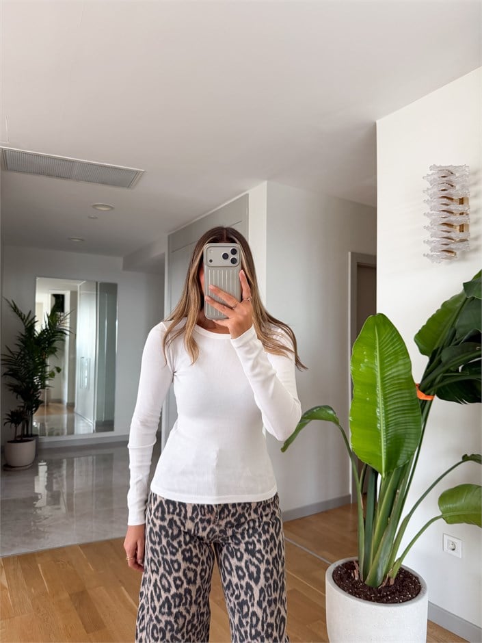 Cs Fitilli Basic Badi - Beyaz