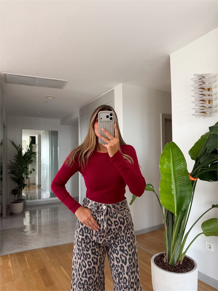 Cs Fitilli Basic Badi - Bordo