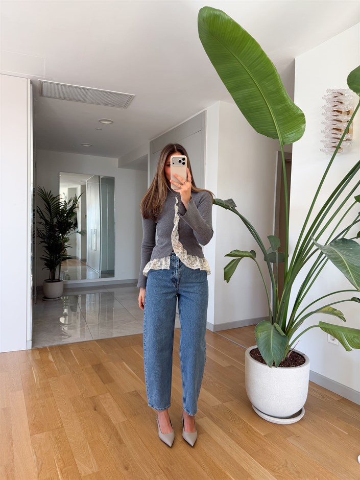 Cs Premium Mom Fit Jean - Mavi 