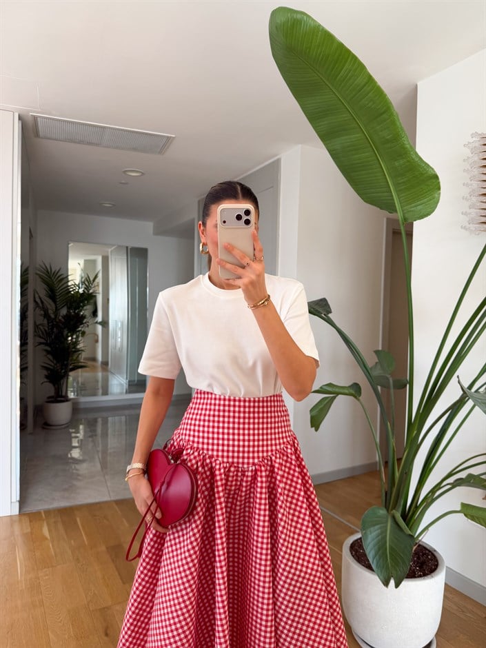 Cs Premium Pamuklu Tişört- Ekru