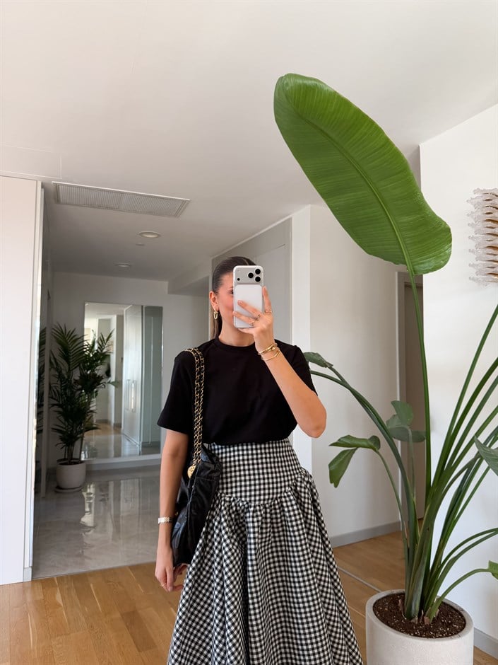 CS Premium Pamuklu Tişört-Siyah