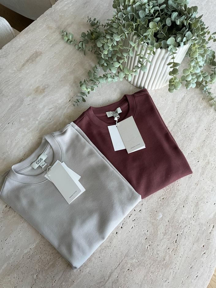 Cs Premium Pamuklu Tişört -Taş