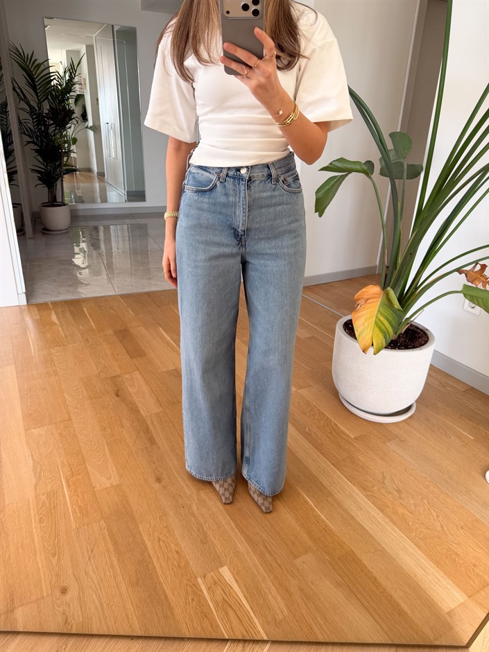 Cs Premium Wide Leg Jean - Mavi 