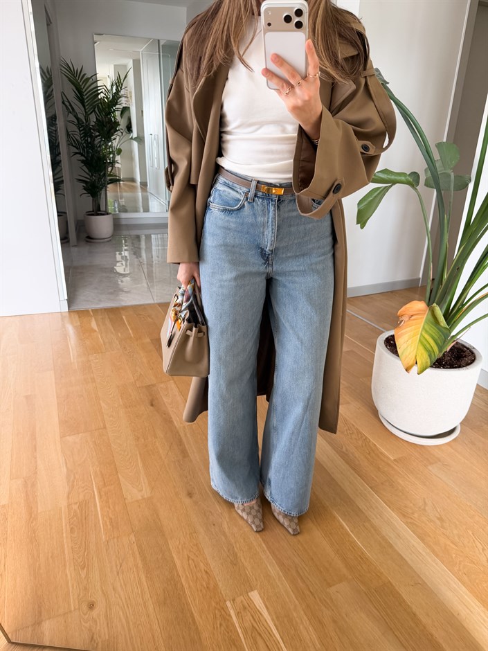 Cs Premium Wide Leg Jean - Mavi 