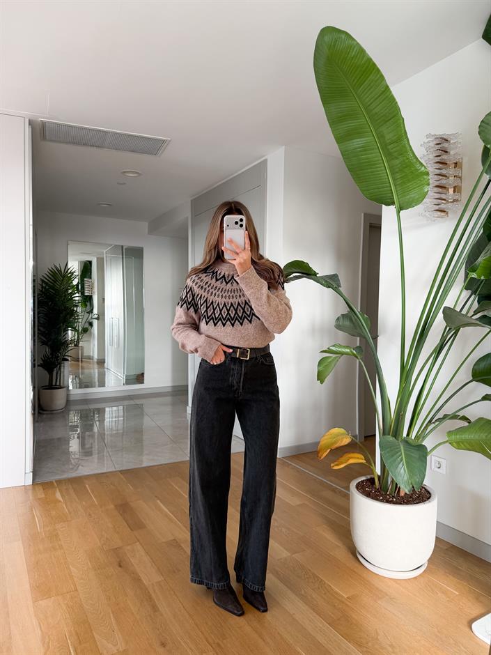 Cs Straight Yeşilimsi Antrasit Jean