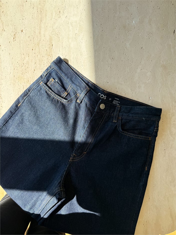 Cs Tapered Ankle Jean - Koyu Lacivert
