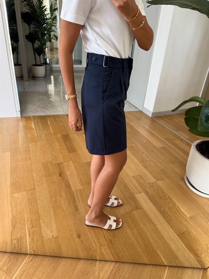 Dilvin Şehir Boy Şort - Lacivert