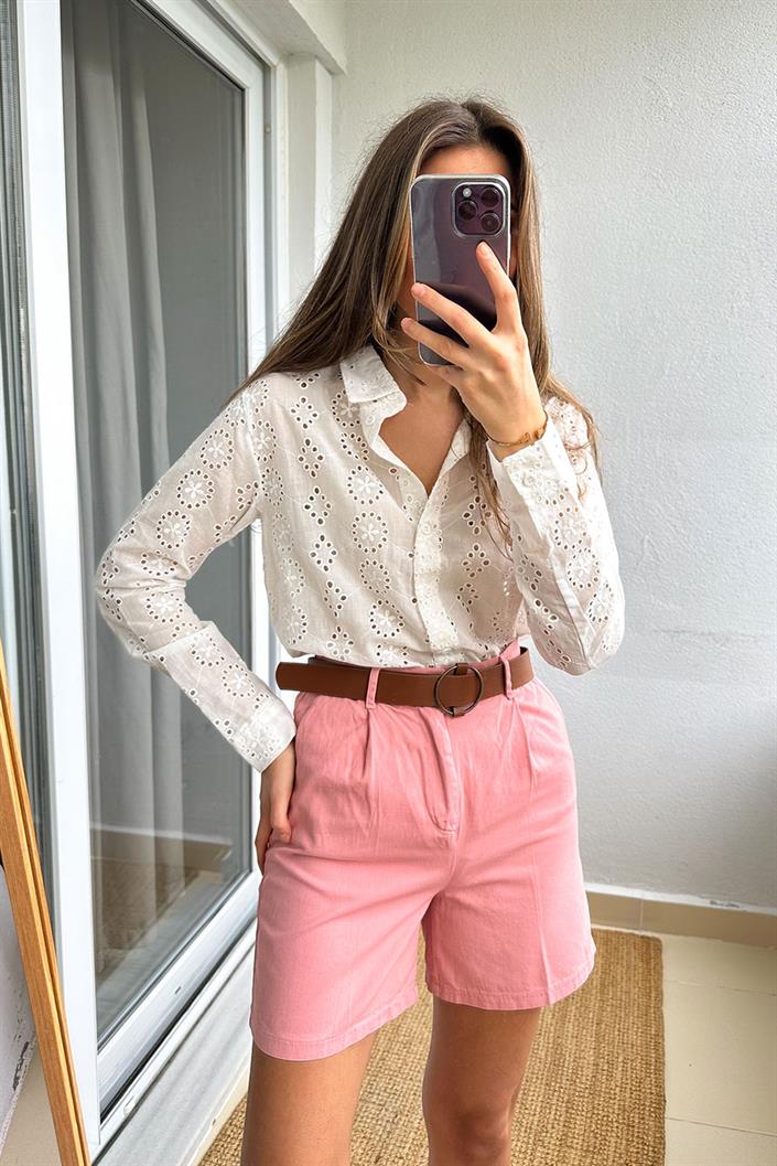 FK Ekru Fisto Gömlek