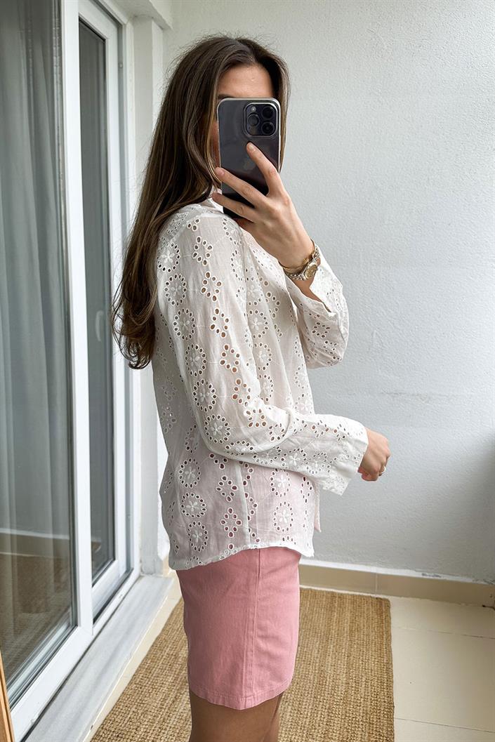 FK Ekru Fisto Gömlek