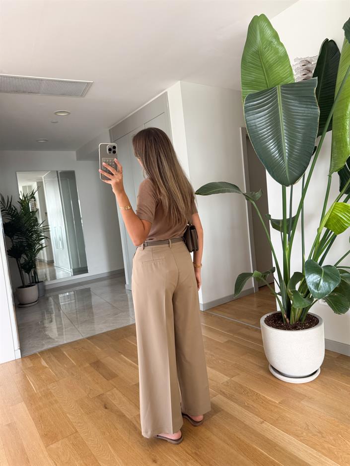 Fp Poliviskon Pantolon - Camel