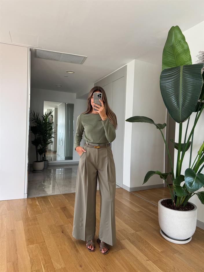 Fp Poliviskon Pantolon - Haki