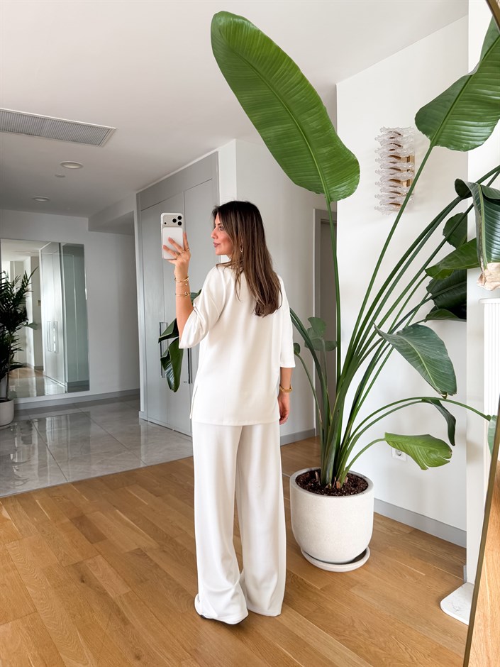 Frieda Modal Takım - Ekru