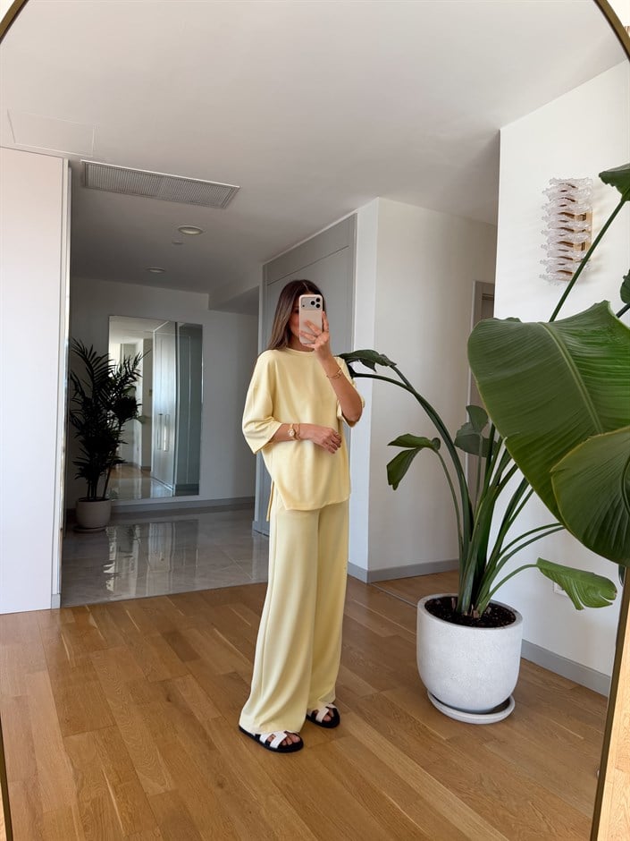 Frieda Modal Takım - Sarı