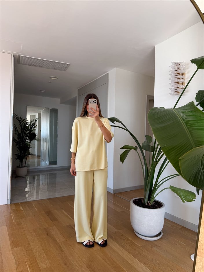 Frieda Modal Takım - Sarı