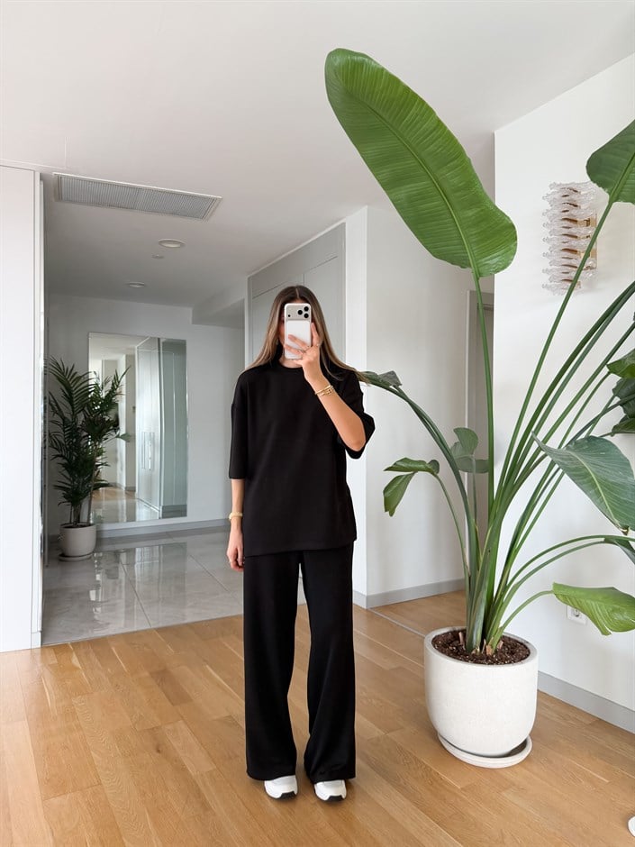 Frieda Modal Takım - Siyah