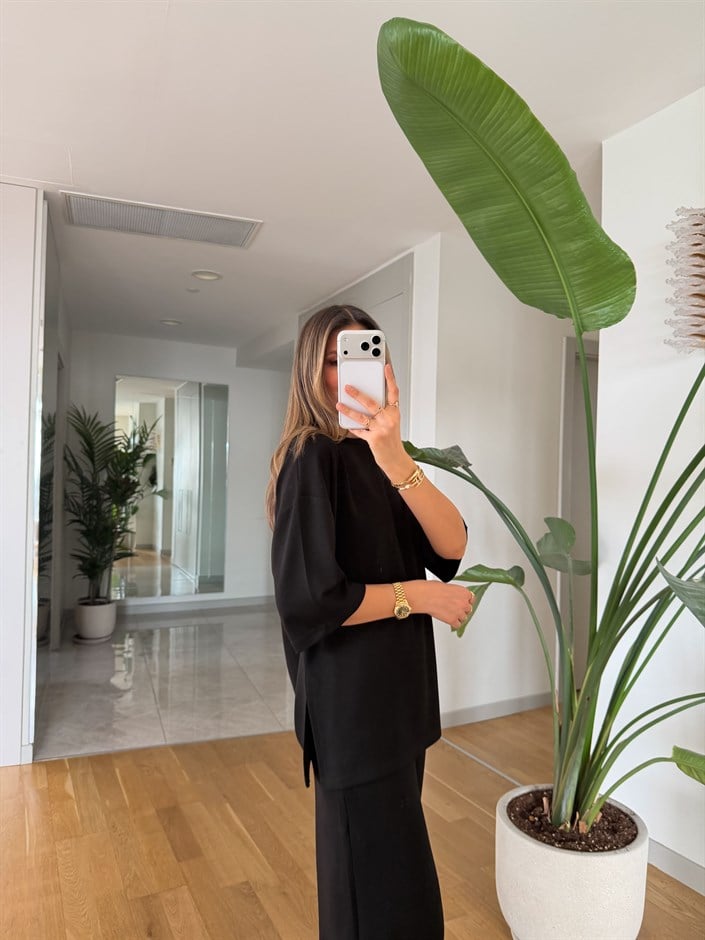 Frieda Modal Takım - Siyah