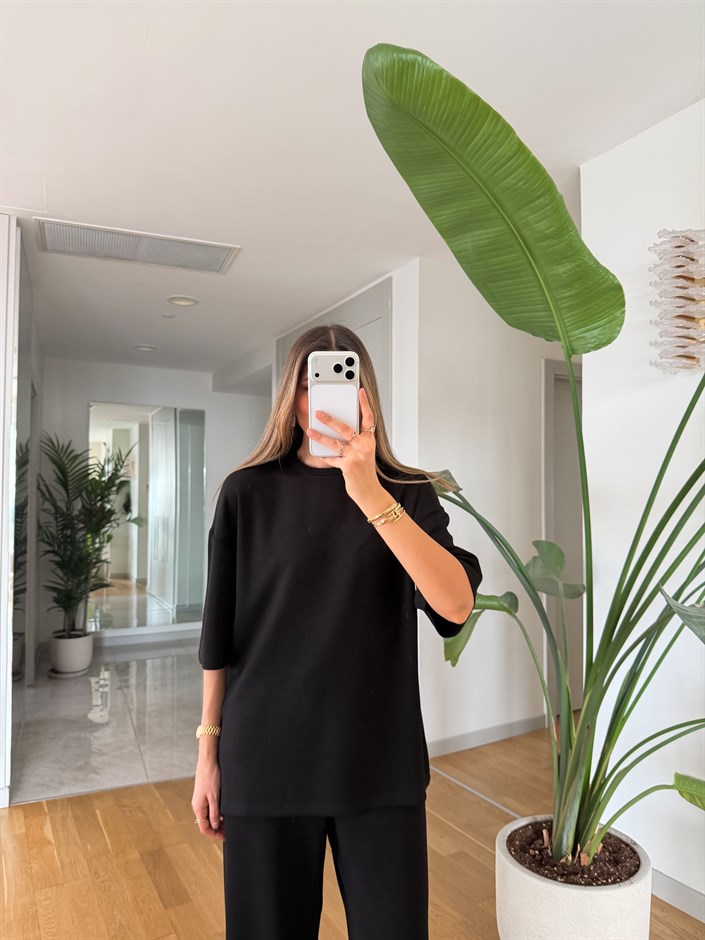 Frieda Modal Takım - Siyah