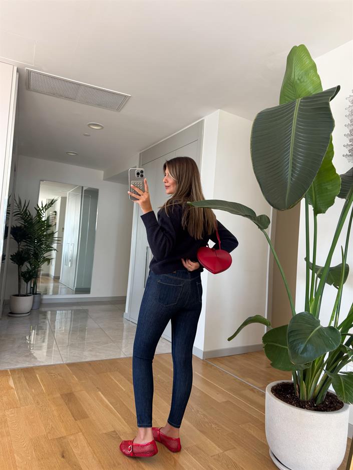 Full Likralı Premium Skinny Jean - Mavi 