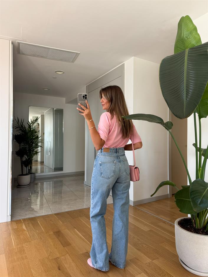 Glore Straight Jean - Açık Mavi 