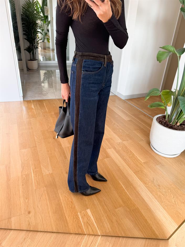 Greta Süet Detaylı Jean