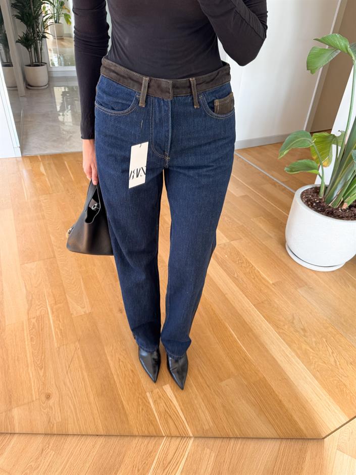 Greta Süet Detaylı Jean